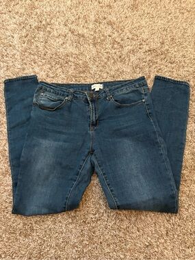 Kendall & Kylie Medium Wash Skinny Jeans